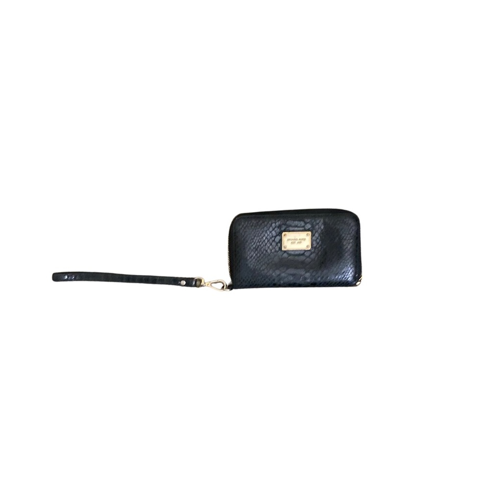 Vintage Michael Kors snakeskin wristlet